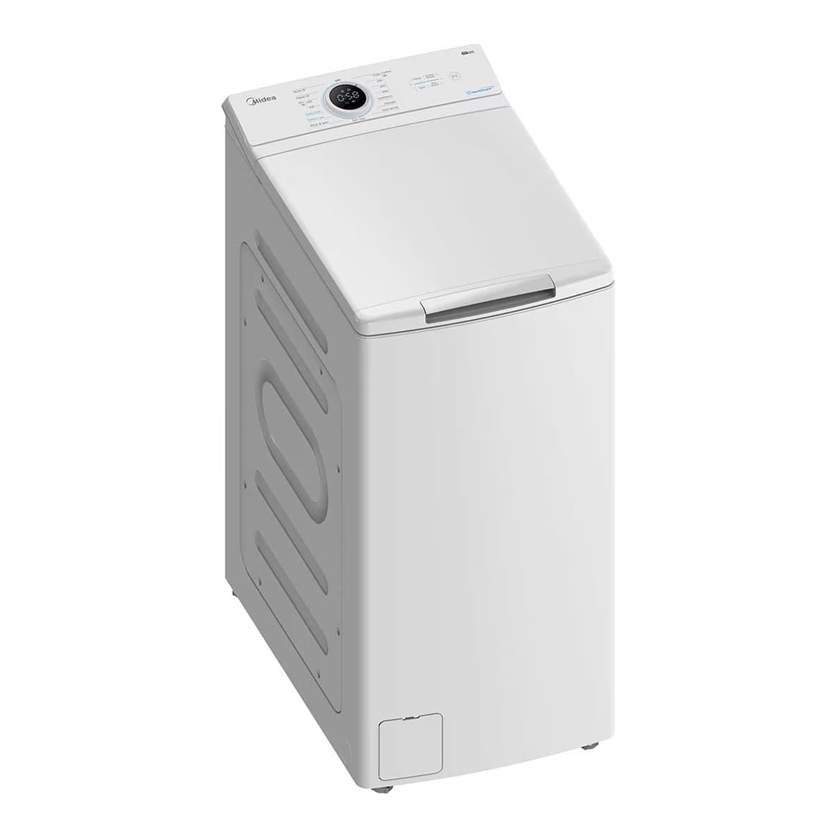 Midea - Lavadora carga superior Midea 6 kg / 1.200 rpm - MF100T60B/W- ES.