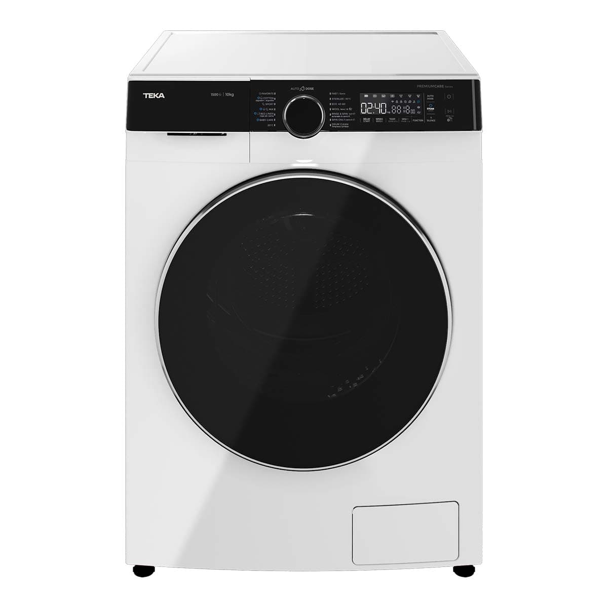 Teka - Lavadora Teka 10 kg / 1.500 rpm, AutoDosificación - WMK 81050 BLANC.