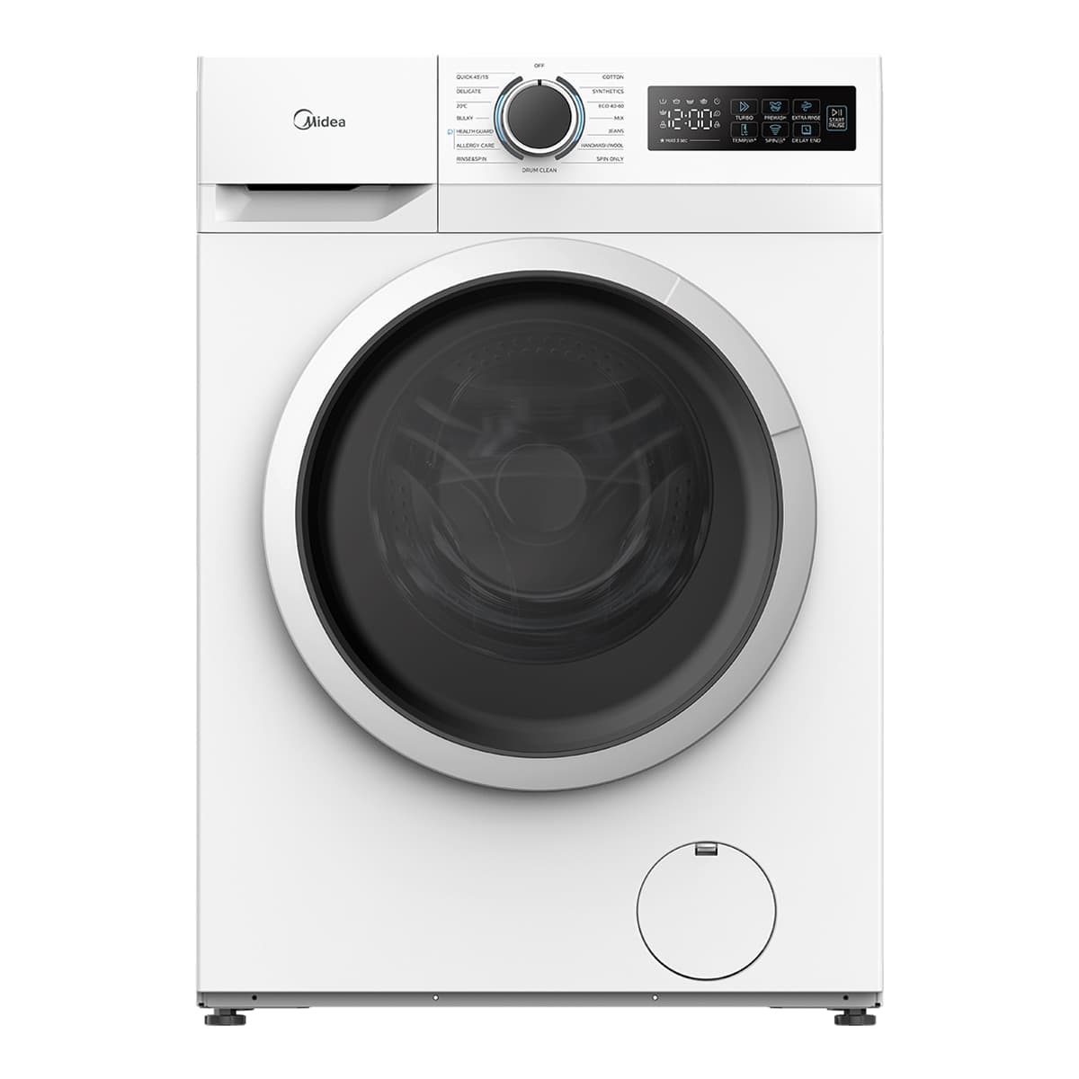 Midea - Lavadora Midea 7 Kg/1.400 rpm Power Mix - MF110W70BA10/W-ES.
