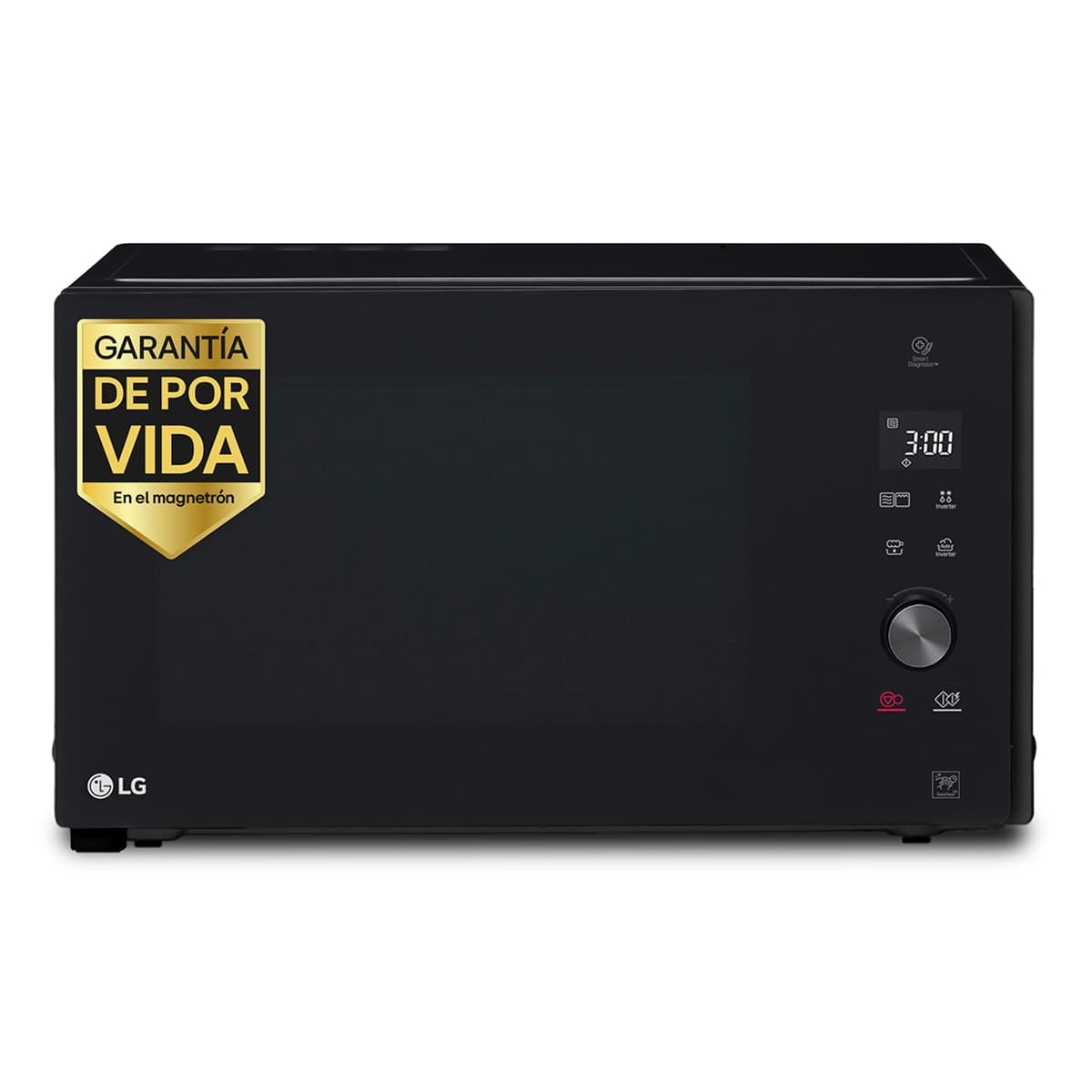 LG - Microondas LG 32 litros, grill, 1.200w y Smart Inverter - MH7265DPS.