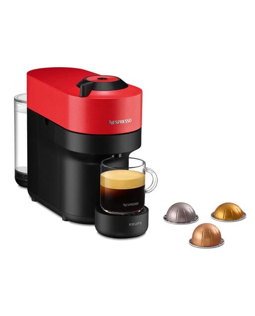 Krups - Cafetera de cápsulas Nespresso Krups Vertuo Pop para cápsulas Nespresso Vertuo.