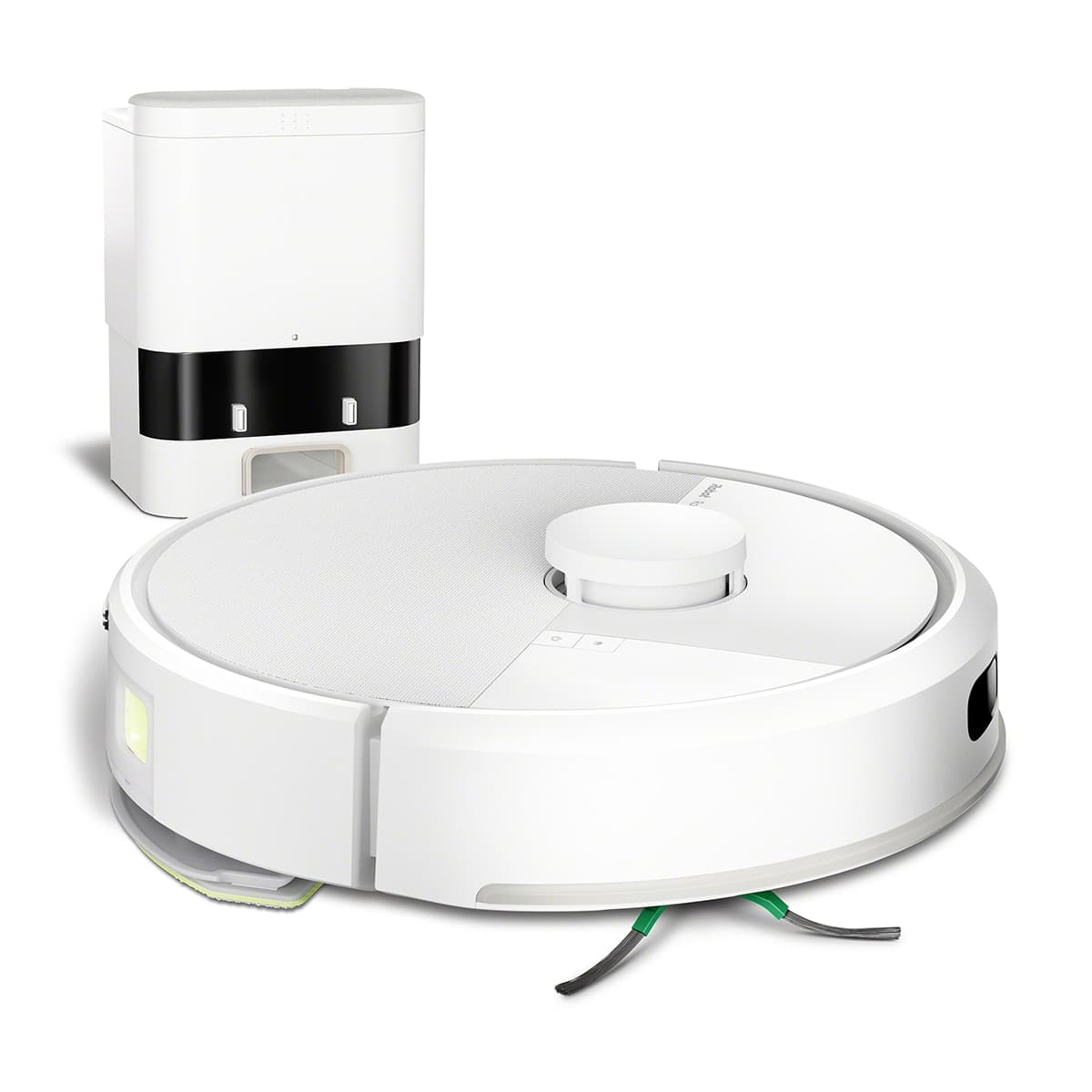 iRobot - Robot aspirador y friegasuelos Roomba® 105 Combo + Base AutoEmpty? con 75 días de autovaciado y mapeado inteligente ClearView? LiDAR.