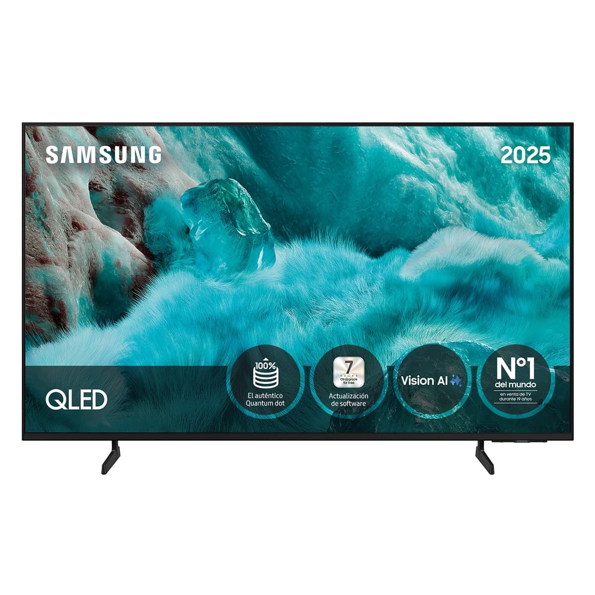 Samsung TV QLED 108cm (43') Samsung TQ43Q7FAAUXXC 4K Vision AI Quantum dot Smart TV