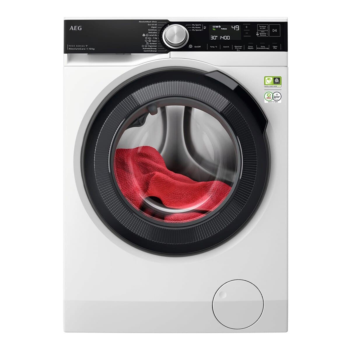AEG - Lavadora AEG 10 kg / 1.400 rpm - LFSR9514L6U (Reacondicionado Grado D).