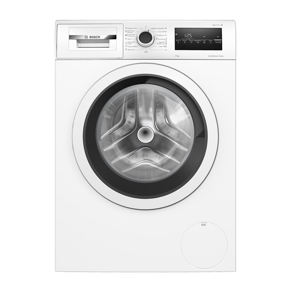 Bosch - Lavadora Bosch 8 kg / 1.400 rpm, Motor EcoSilence - WAN28287ES (Reacondicionado Grado D).