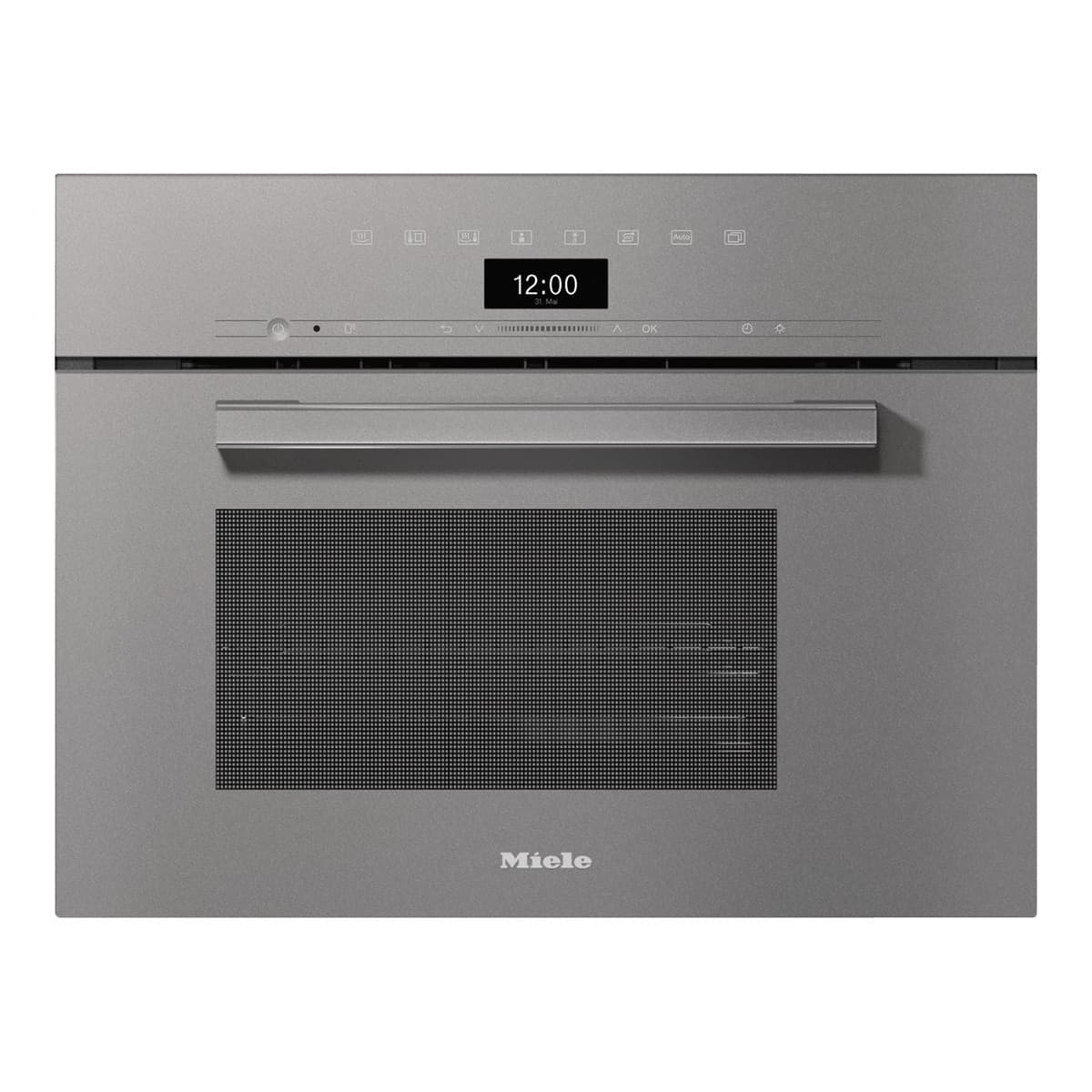 Miele - Horno Miele DG 7440 GRGR a vapor (Reacondicionado Grado B).