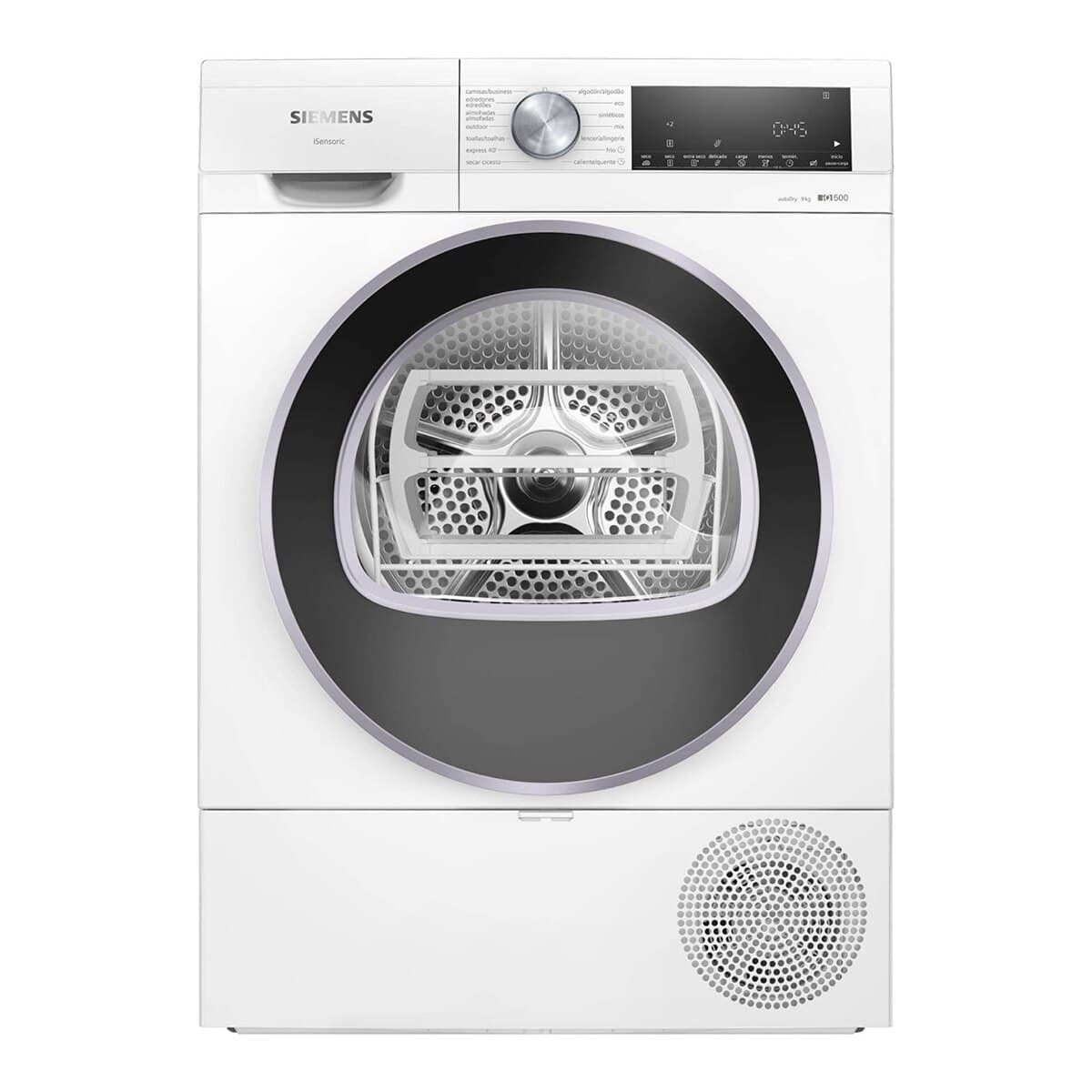 Siemens - Secadora Siemens 9 kg con bomba de calor - WQ42G200ES (Reacondicionado Grado D).