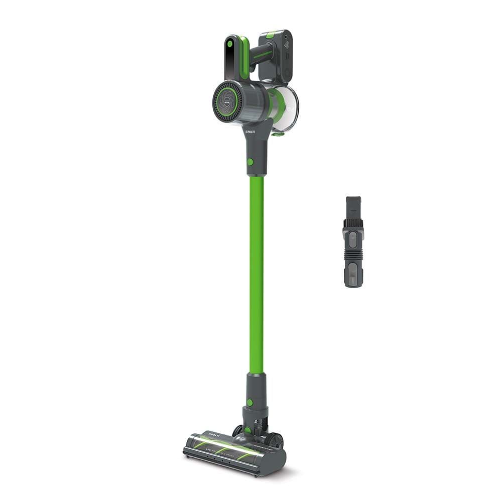 Polti - Aspirador vertical multiciclónico recargable 2 en 1 Polti Forzaspira D-Power SR500 con motor digital y 3 programas de aspiración.