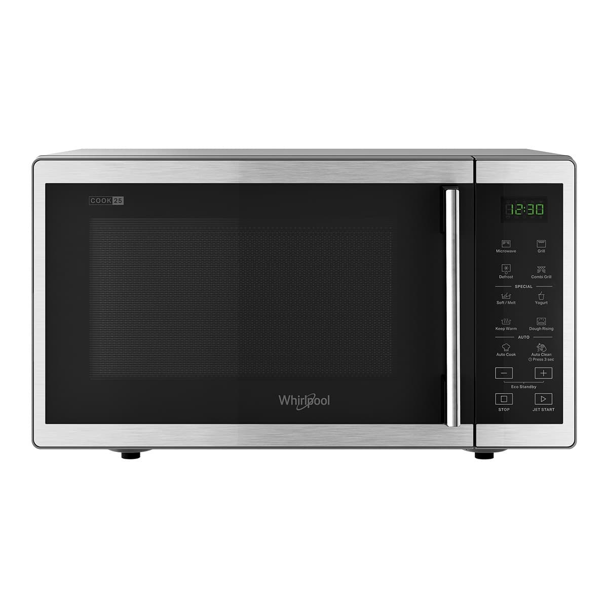 Whirlpool - Microondas Whirlpool 25 litros y grill - MWP 253 SX.