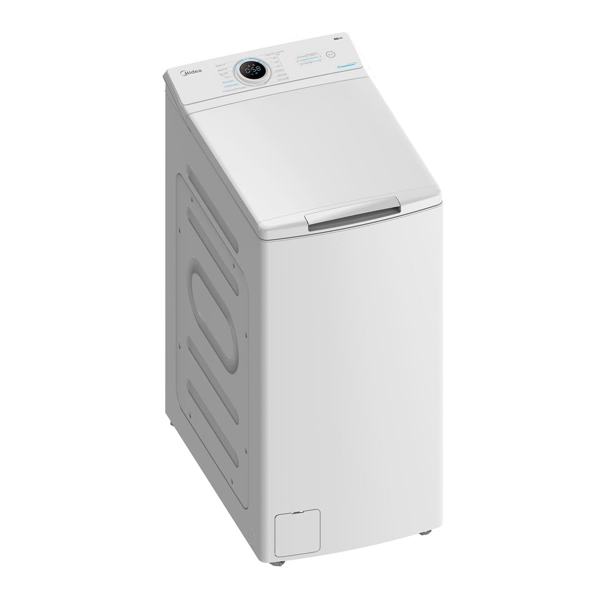 Midea - Lavadora carga superior Midea 8 kg / 1.300 rpm - MF100T80B/W-ES.