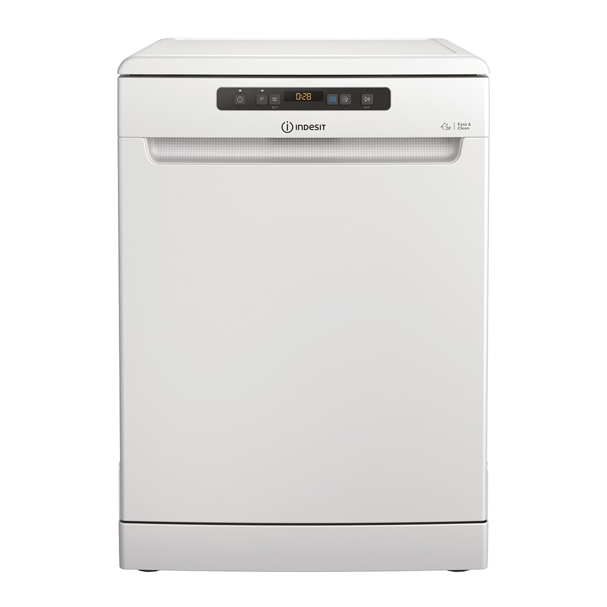 Indesit - Lavavajillas Indesit 14 servicios, Bandeja Cubiertos, 60 cm - DFO 3T133 A F.