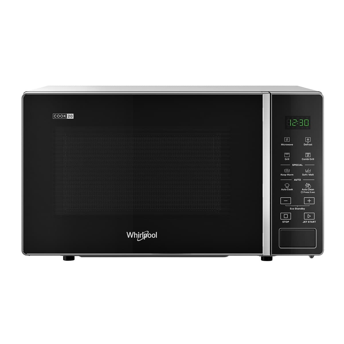 Whirlpool - Microondas Whirlpool 20 litros y grill - MWP 203 SB.