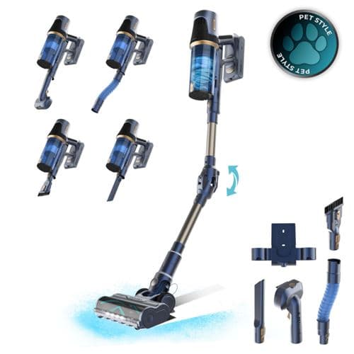 Aspirador Escoba Sin Cable Cecotec Conga Rockstar Rs70 Pet Flex