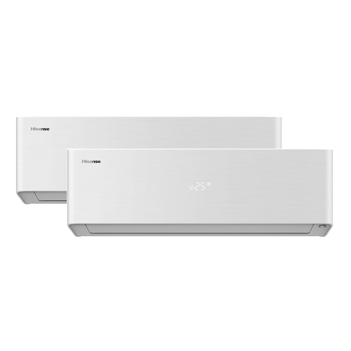 Hisense - Aire acondicionado Multisplit 2x1 Hisense Inverter con 2.236 frig/h y 3.010 frig/h WiFi - 2AMW52QH912AO.