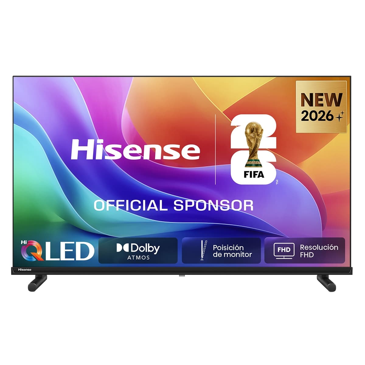 Hisense TV HI-QLED 40' (100 cm) Hisense 40A5S Full HD 4K Smart TV con IA