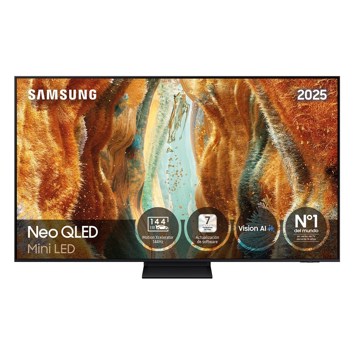 Samsung TV Neo QLED Mini LED 139cm (55') Samsung TQ55QN74FATXXC 4K AI Upscaling Pro con Inteligencia Artificial Smart TV