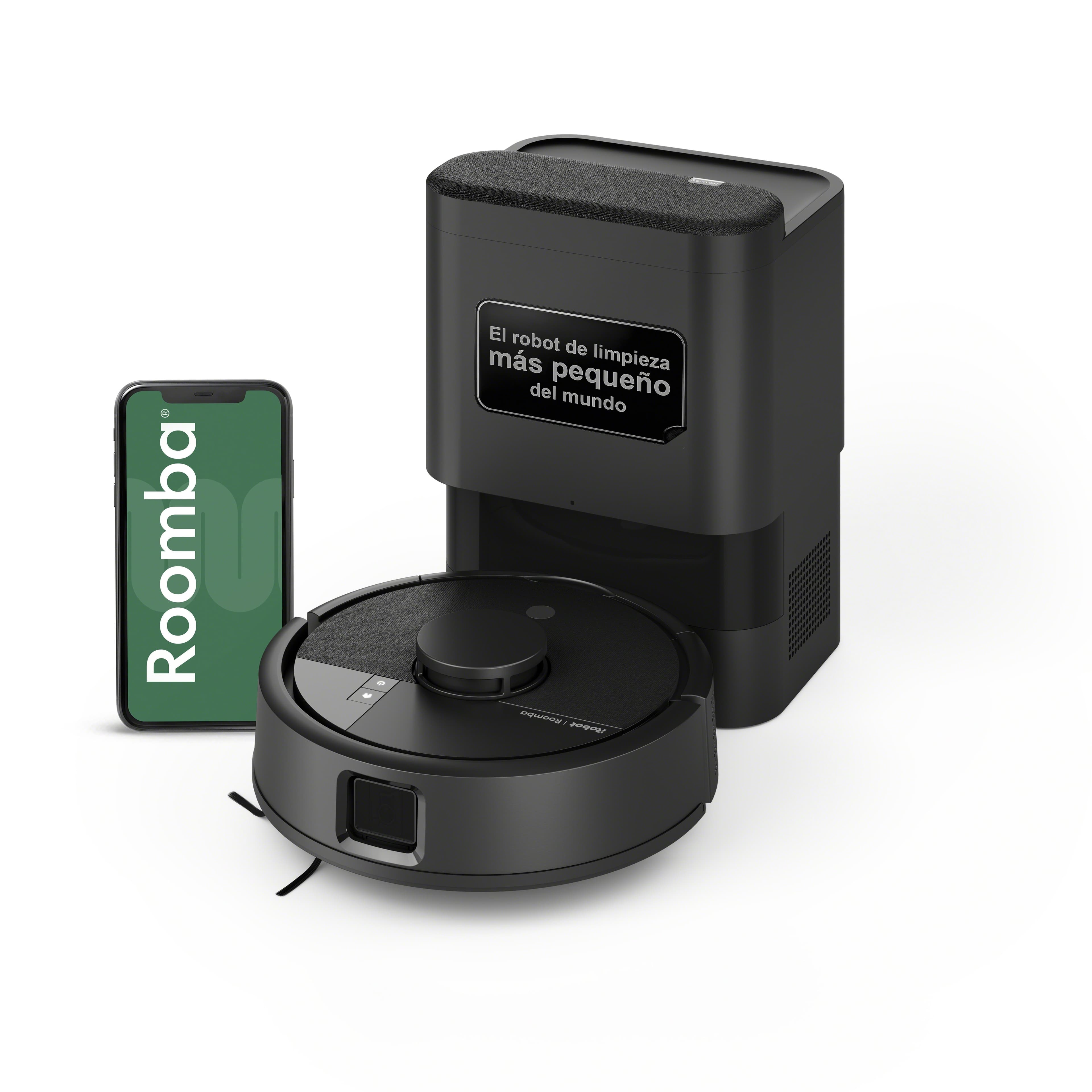 iRobot - Mini Robot Aspirador iRobot Roomba® con mopa y Base AutoEmpty.