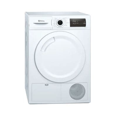 Secadora De Carga Frontal Balay 3sb287b Bomba De Calor 8kg Blanco A+