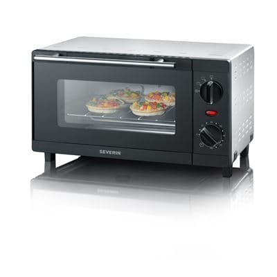 Mini Horno Tostador De 9 L Severin To 2052 Con Grill Y Asador Giratorio 800w
