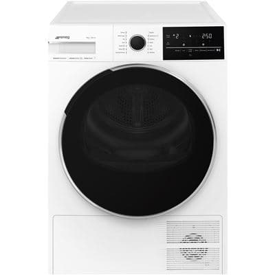 Secadora De Carga Frontal Con Bomba De Calor Smeg Dnp93sles 9kg Blanco A