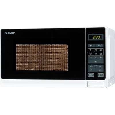 Microondas Sharp R-242 Ww Sin Grill 20l 800w Blanco