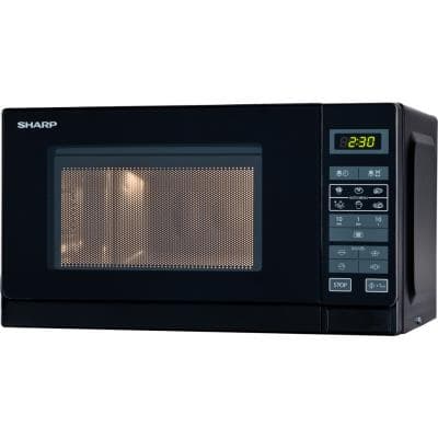 Microondas Sharp R-242 Bkw Sin Grill 20l 800w Negro