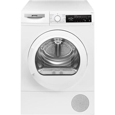 Secadora De Carga Frontal Smeg Dt282es 8kg 59,6cm Blanco A