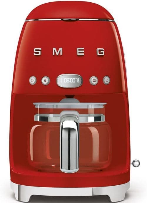 Cafetera De Goteo Smeg Años 50 Rojo