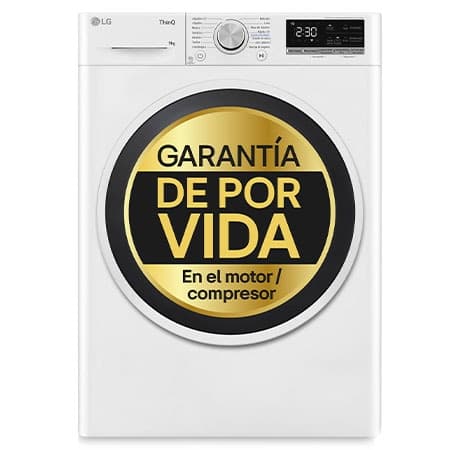 Outlet Secadora con Bomba de calor Dual Inverter 9kg, Clasificación C, Blanca, Serie 5 - RH90V5AV6N.OUTLET