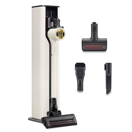 Outlet Aspirador escoba LG All-in-One Kompressor 260W de succión, sistema de autovaciado y sistema de compresión de polvo - A9T-PRIME1C.OBSEXC