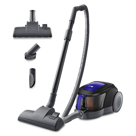 Aspirador sin bolsa 650W con tecnología Elipse ciclónica, azul - VC5506NHTB