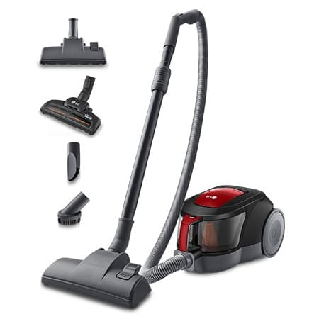 Aspirador sin bolsa 650W con tecnología Elipse ciclónica, rojo - VC5506NHTCR.OBSEXC