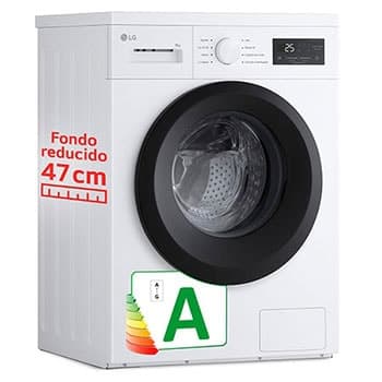 Outlet Lavadora 8kg 1400rpm, Clasificación A. Blanca Serie 100 - F4A10S8NWK.OBSEXC