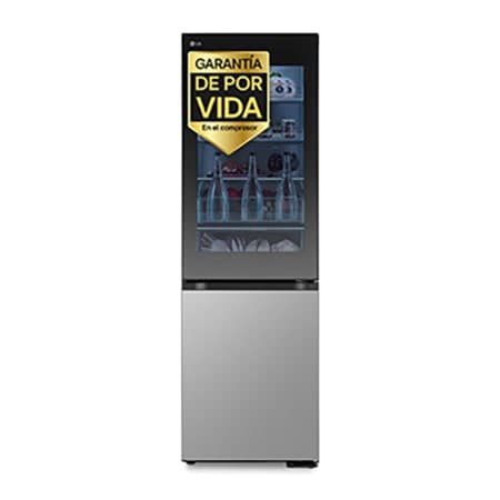 Outlet Frigorífico Combi |LG Instaview™, DoorCooling+, 1,86 m, capacidad de 352 l, Clasificación C, Inox Antihuellas - GBG5160CPY.OUTLET