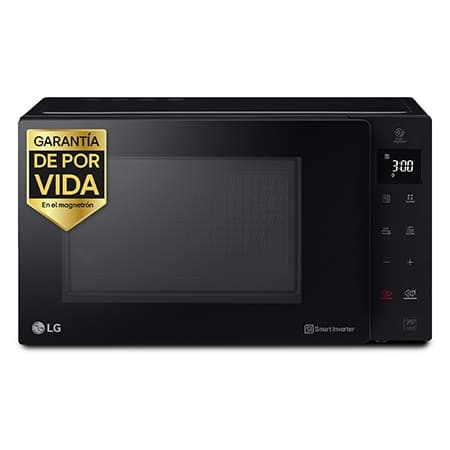Microondas Grill, Smart Inverter, 1000W de 25 litros, Negro - MH6535GIS