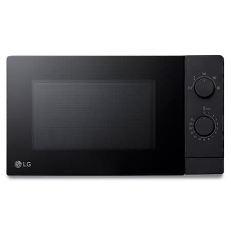 Microondas LG MS2082F, 20 litros, Negro - MS2082F