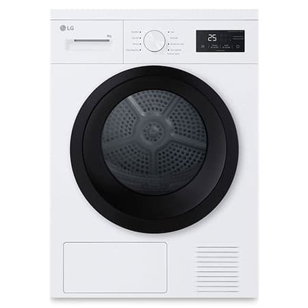Outlet Secadora 8kg, D, con Bomba de calor, Blanca, Serie 100 - RHA1008NWK.OBSEXC