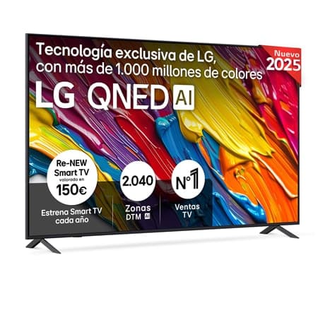 Smart TV LG QNED AI QNED82 86 pulgadas 4K 2025 - 86QNED82A6B