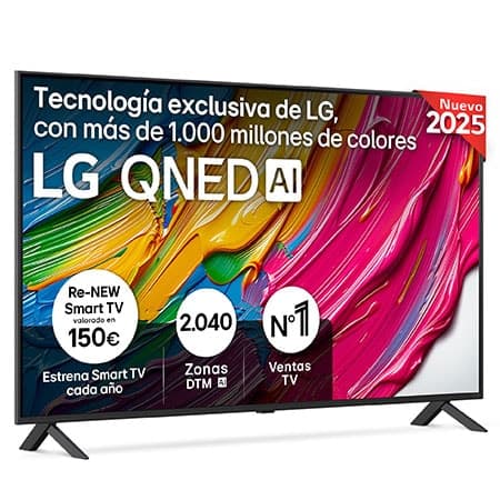 Smart TV LG QNED AI QNED8E 55 pulgadas 4K 2025 - 55QNED8EA6B.OBS