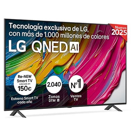 Smart TV LG QNED AI QNED8E 65 pulgadas 4K 2025 - 65QNED8EA6B