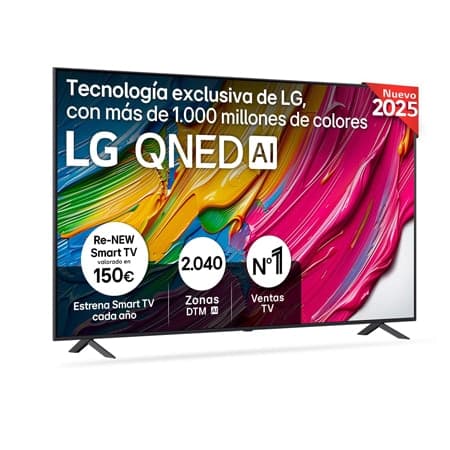 Outlet Smart TV LG QNED AI QNED8E 86 pulgadas 4K 2025 - 86QNED8EA6B.OUTLET